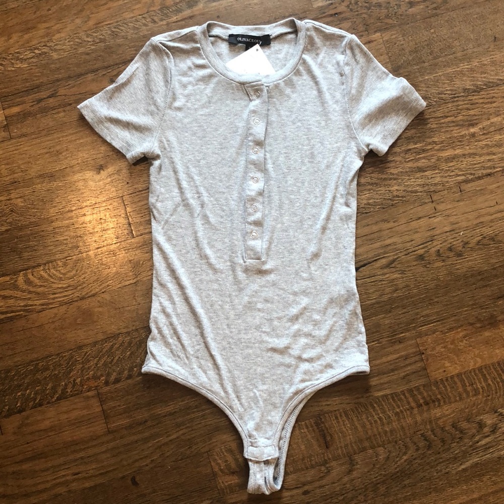 Olivaceous Snap Bodysuit